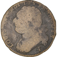 Monnaie, France, Louis XVI, 12 Deniers, 1792, Nantes, B+, Bronze, Gadoury:15 - Other & Unclassified
