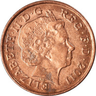 Monnaie, Grande-Bretagne, Penny, 2011 - 1 Penny & 1 New Penny