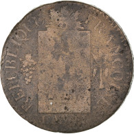 Monnaie, France, Sol Aux Balances Françoise, Sol, 1793, Strasbourg, TB+ - Other & Unclassified