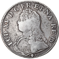 Monnaie, France, Louis XV, Écu De Béarn Aux Branches D'olivier, Ecu, 1733 - 1715-1774 Luigi XV Il Beneamato