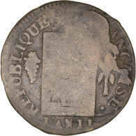 Monnaie, France, Sol, 1793, Arras, B, Bronze, Gadoury:19 - Altri & Non Classificati