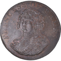 Monnaie, Grande-Bretagne, Middlesex, Princess Of Wales, Halfpenny Token, 1795 - Andere & Zonder Classificatie