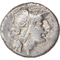 Monnaie, Junia, Denier, 91 BC, Rome, TB+, Argent, Crawford:337/3 - República (-280 / -27)