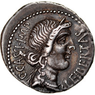 Monnaie, Cassius, Denier, Smyrna, Pedigree, SPL, Argent, Crawford:500/3 - Republic (280 BC To 27 BC)