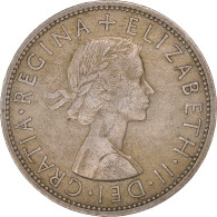 Monnaie, Grande-Bretagne, Elizabeth II, 1/2 Crown, 1960, TTB, Cupro-nickel - K. 1/2 Crown