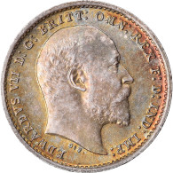 Monnaie, Grande-Bretagne, Edward VII, 2 Pence, 1902, SPL, Argent, KM:796 - E. 2 Pence