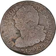 Monnaie, France, Louis XVI, 2 Sols Français, 2 Sols, 1792, Strasbourg, B+ - Other & Unclassified