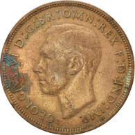 Monnaie, Grande-Bretagne, 1938 - D. 1 Penny
