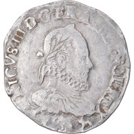 Monnaie, France, Henri III, Teston, 1575, Bayonne, TB+, Argent, Sombart:4654 - 1574-1589 Heinrich III.