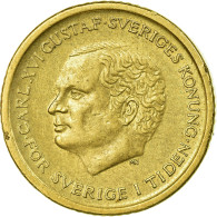 Monnaie, Suède, Carl XVI Gustaf, 10 Kronor, 1993, TTB, Copper-Aluminum-Zinc - Suède