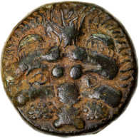 Monnaie, Bruttium, Rhegium, Bronze Æ, 351-280 BC, TTB, Bronze, HN Italy:2534 - Grecques