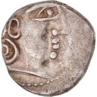 Monnaie, Arvernes, Drachme, 120-60 BC, Extrêmement Rare, TTB+, Argent - Keltische Münzen