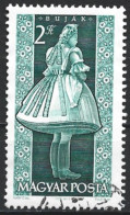 Hungary 1963. Scott #1545 (U) Provincial Costume, Bujak Woman - Used Stamps