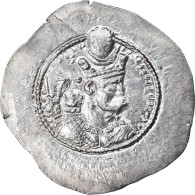 Monnaie, Royaume Sassanide, Varhran V, Drachme, 420-438, WH (Veh-Ardashir), TTB - Orientale