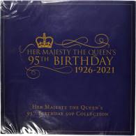 Monnaie, Île De Man, 95. Birthday Of Queen Elisabeth II - 1960, 50 Pence, 2021 - Isla Man