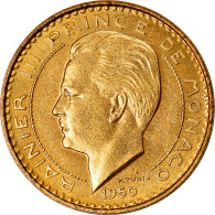 Monnaie, Monaco, 10 Francs, 1950, FDC, Aluminium-Bronze, Gadoury:139, KM:E24 - 1949-1956 Franchi Antichi