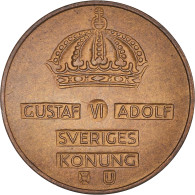 Monnaie, Suède, Gustaf VI, 2 Öre, 1969, SUP, Bronze, KM:821 - Suède