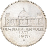 Monnaie, République Fédérale Allemande, 5 Mark, 1971, Karlsruhe, Germany - 5 Marchi