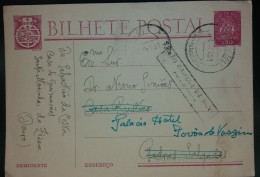 BILHETE POSTAL - CARAVELA - MARCOFILIA - STA. MARINHA DO ZÈZERE - NÂO CARECE DE NOVA FRANQUIA - Marcophilie