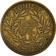 Monnaie, Tunisie, 2 Francs - Tunisie