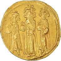 Heraclius, Heraclius Constantine & Heraclonas, Solidus, 638-639, Constantinople - Byzantines