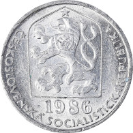 Monnaie, Tchécoslovaquie, 10 Haleru, 1986 - Tschechoslowakei