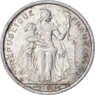 Monnaie, Polynésie Française, 2 Francs, 1973, Paris, TB+, Aluminium, KM:10 - French Polynesia