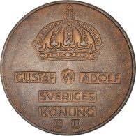 Monnaie, Suède, Gustaf VI, 2 Öre, 1966, SUP, Bronze, KM:821 - Suède