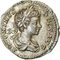 Caracalla, Denier, 201, Rome, Argent, SUP, RIC:54b - La Dinastía De Los Severos (193 / 235)