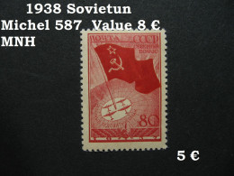 Russia Soviet 1938, Russland Soviet 1938, Russie Soviet 1938, Michel 587, Mi 587, MNH   [09] - Ungebraucht