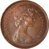 Monnaie, Grande-Bretagne, 1/2 New Penny, 1980 - 1/2 Penny & 1/2 New Penny