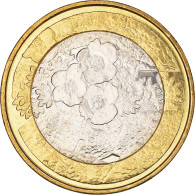 Finlande, 5 Euro, The Nordic Nature - Flora, 2012, SPL+, Bimétallique, KM:184 - Finlande