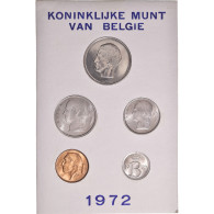 Monnaie, Belgique, Baudouin I, Coffret, 1972, BU - Légende Flamande, FDC - FDEC, BU, BE & Münzkassetten