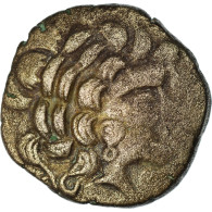 Redones, Statère, 80-50 BC, Billon, TB, Delestrée:2314 - Celtas