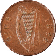 Monnaie, République D'Irlande, Penny, 1988 - Irlande