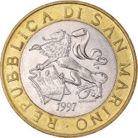 Monnaie, Saint Marin , 1000 Lire, 1997, Rome, TTB, Bimétallique, KM:368 - San Marino