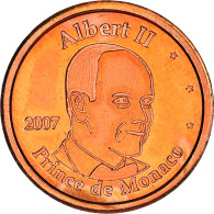 Monaco, 2 Euro Cent, 2C,Essai-TRIAL, 2007, Unofficial Private Coin, SUP, Copper - Privéproeven