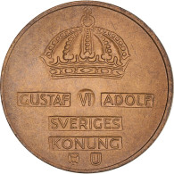 Monnaie, Suède, Gustaf VI, 2 Öre, 1971, SUP, Bronze, KM:821 - Suède