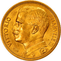 Monnaie, Italie, Vittorio Emanuele III, 20 Lire, 1912, Rome, Très Rare, SPL - 1900-1946 : Victor Emmanuel III & Umberto II