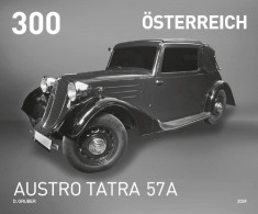 Austria 2024 - Austro Tatra 57A Black Print Mnh** - Prove & Ristampe