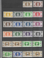 WALLIS Et FUTUNA 1944 - 45 Séries De LONDRES  Complètes N** MNH - Unused Stamps