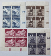 1969 San Marino, 3 Serie Complete In Quartina D'angolo NUOVI MNH** - Nuevos