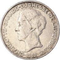 Monnaie, Luxembourg, Charlotte, 5 Francs, 1949, TB, Cupro-nickel, KM:50 - Luxembourg