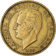 Monnaie, Monaco, Rainier III, 50 Francs, Cinquante, 1950, Monaco, TTB - 1949-1956 Old Francs