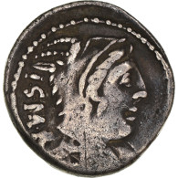 Monnaie, Thoria, Denier, 105 BC, Rome, TB+, Argent, Crawford:598 - Republic (280 BC To 27 BC)