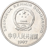 Monnaie, République Populaire De Chine, Yuan, 1997, TTB+, Nickel Plaqué Acier - Cina