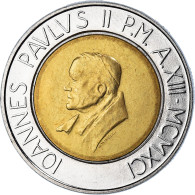 Monnaie, Cité Du Vatican, John Paul II, 500 Lire, 1991, FDC, FDC - Vatican