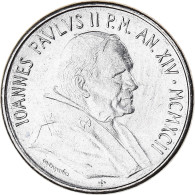 Monnaie, Cité Du Vatican, John Paul II, 50 Lire, 1992, Roma, TTB, Acier - Vatican