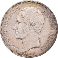 Monnaie, Belgique, Leopold I, 5 Francs, 5 Frank, 1850, SUP, Argent, KM:17 - 5 Francs