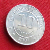 Nicaragua 10 Centavos 2007 W ºº - Nicaragua